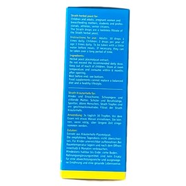 Strath Strath Convalescence Drops - Cold & Flu Remedy & Immune System Support Supplement in Liquid Form, Natural Swiss Herbal Yeast with 61 Vital Nutrients, Vitamins & Minerals for Immunity Boost (100 ml)