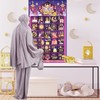 DPKOW Ramadan Calendar for Filling Fabric, 2025 Ramadan Advent Calendar