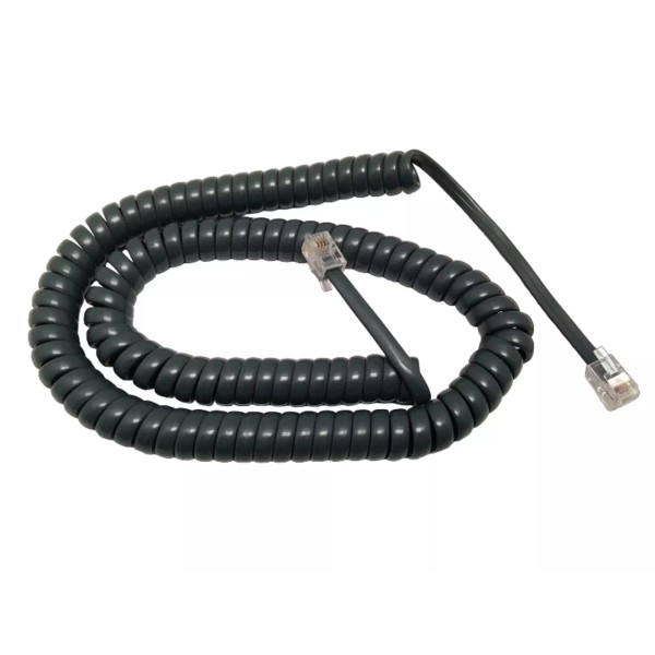 The VoIP Lounge 10-Pack NEW 12 Foot Handset Receiver Curly
