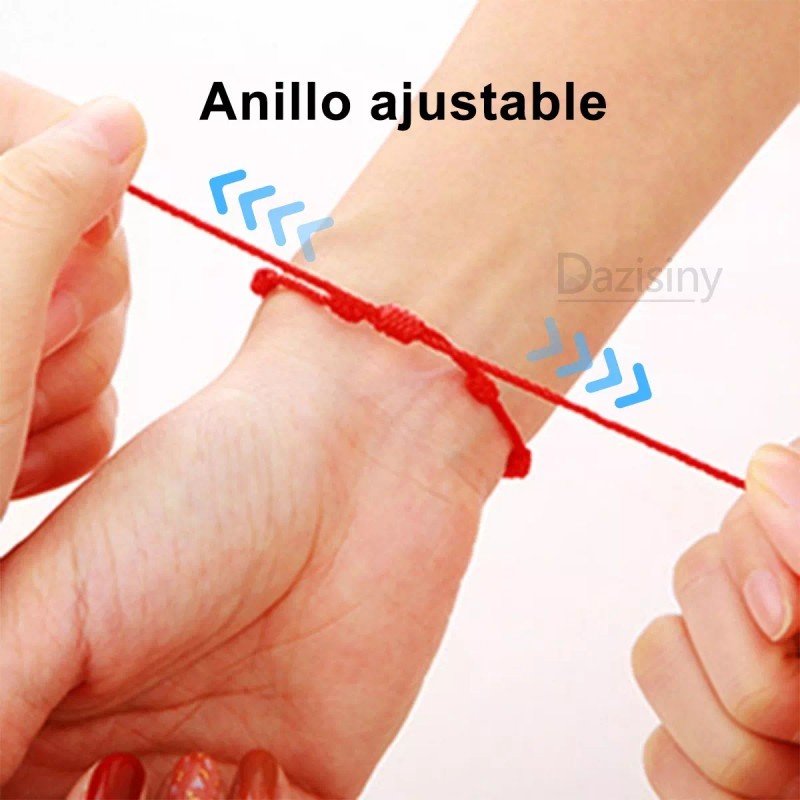 Dazisiny Pulseras Para Parejas Ajustables Mujer Con Ojo Turco 2pzs