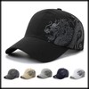 White Fang CA508 Mesh Cap, Dragon Dragon Logo Hat, Running,