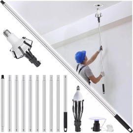 TOOVEM 1 Set Bulb Changer High Ceiling Light Bulb Changer Bulb Changing Tool With Pole