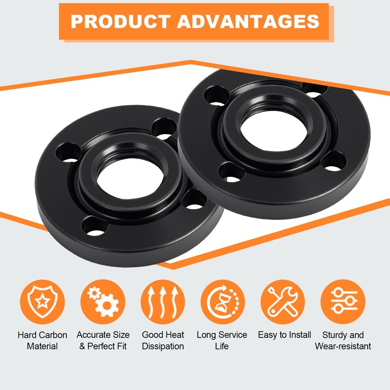 Podoy Angle Grinder Outer Lock Nut 5/8-11 Metal Flange Nut