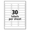 Avery 18660 Clear Mailing Labels 300 Count