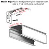 Sumnacon Blind Mounting Brackets - 6 Pcs Metal Wall Mounted