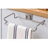 Stainless Steel Cabinet Door Trash Bag Holder for Kitchen –