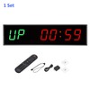 M METERXITY LED Gym Timer, Interval Timer Count Clock Wall
