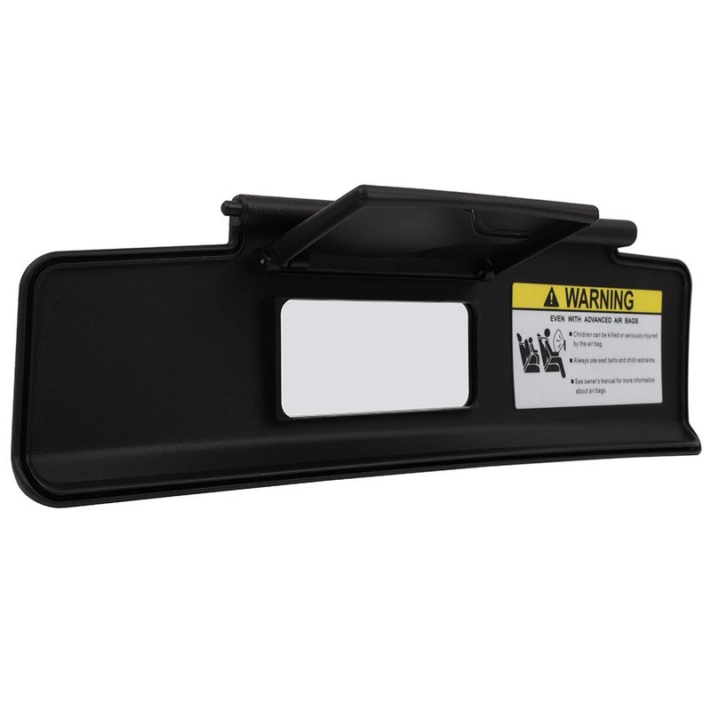 ECCPP Black Car Sun Visor Left Driver Side Windshield Visor