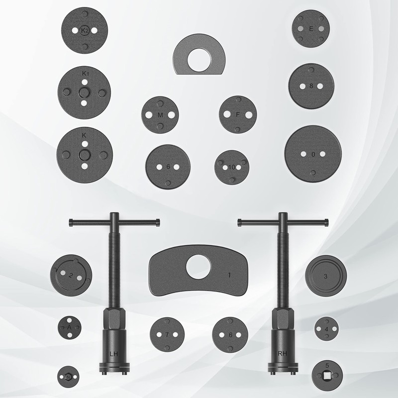 MOSTPLUS Universal Disc Brake Caliper Wind Back Tool and Piston