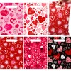Pickmesh 150 Pcs Valentines Day Plastic Bags Bulk Valentine Candy