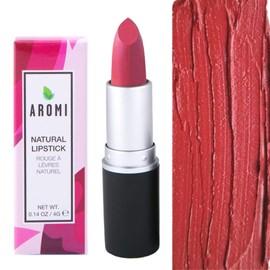 Aromi Natural Lipstick | Vegan, Cruelty-free Beauty, Handcrafted, Small Batch, Dye-free, Palm-free (Red)