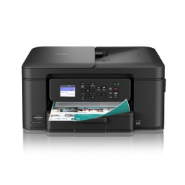 Brother Work Smart 1360 Wireless Color Inkjet All-in-One Printer with Automatic Duplex Printing and 1.8” Color Display | Includes Refresh Subscription Trial(1) (MFC-J1360DW)