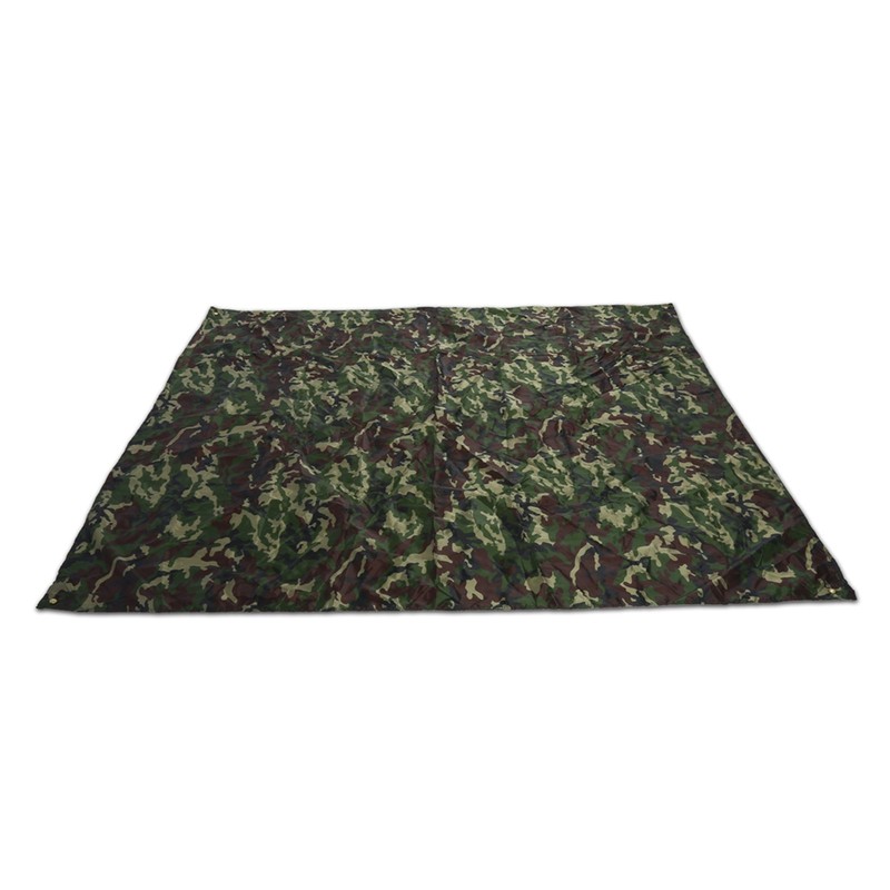 Camouflage Outdoor Portable Lightweight Rainproof Mat RainTent Tarp Shelter (3*2.9m)