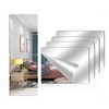 VPICKEVYS Acrylic Wall Mirror Full Length,12 x 16 Inch Self