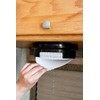 Camco 9-inch Pop-A-Plate Plastic Plate Dispenser | Ideal for Compact