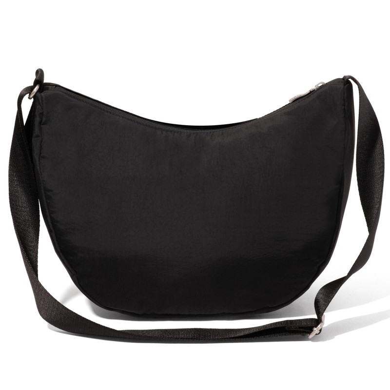 Baggallini Women's Swift Crescent Crossbody, B-lite Black