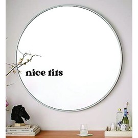 Nice Tits Wall Decal Mirror Sticker Vinyl Bedroom Art Home Decor Girls Women Daughter Teen Quote Inspirational Motivational Beauty Lashes Brows Aesthetic Cute Mental Health Positive Affirmations