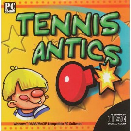 TENNIS ANTICS Childrens Kids Cartoon Sports Tennis PC Game Ages 4-12 Windows NEW