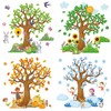 Teling 239 Pcs Season Tree Classroom Bulletin Board Decor Spring