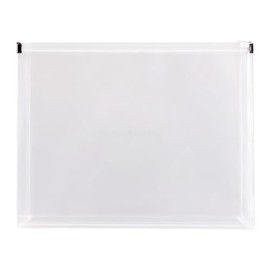 Office Depot | Sobres de Plástico para Archivo |3 Carpetas tamaño carta de plástico para archivo| Folder plastico con apertura superior con cierre transparente |3 sobres tamaño carta de polipropileno