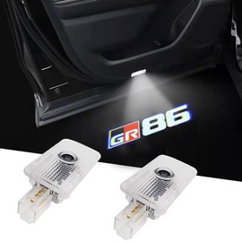 Toyota 86 LED Logo Projection, Courtesy Light, Door Welcome Light, Courtesy Lamp, Car Courtesy Lamp, Set of 2, Compatible with Toyota 86 BRZ zn6 (2nd Generation, ZD8 Model (August 2021-present) ZN8
