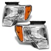 for 2009-2014 Ford F150 Headlights Chrome