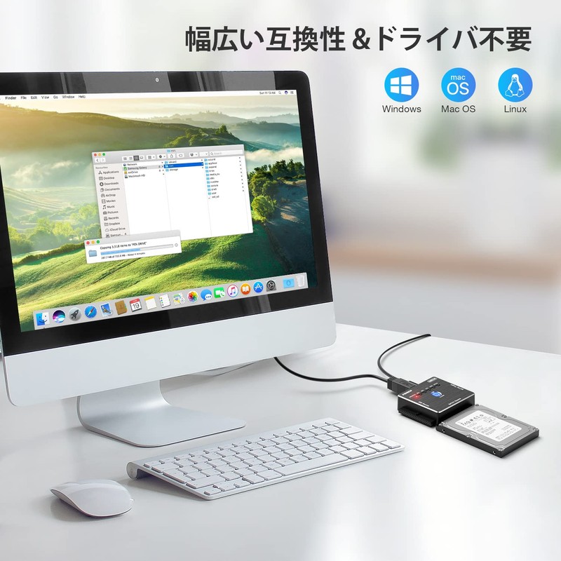 FIDECO SATA/IDE Conversion Adapter Offline Clone HDD Converter USB 3.0