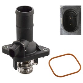 febi bilstein 107988 Thermostat with Housing, Gasket and Temperature Switch