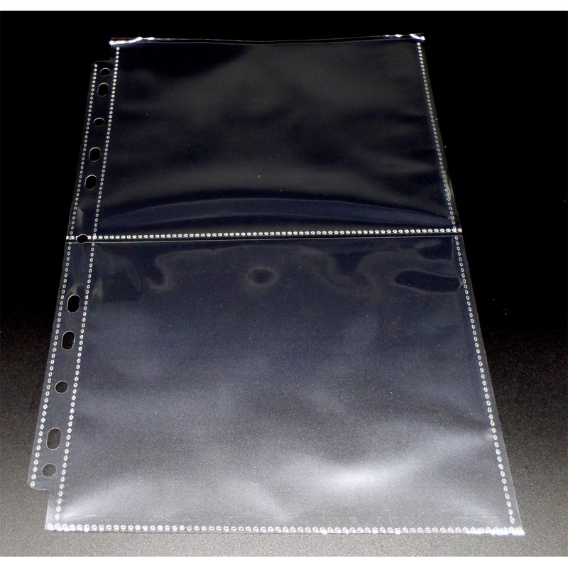 docsmagic.de 50 2-Pocket Album Pages 5" x 7" - Photo