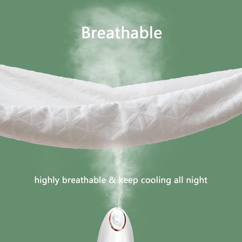 Premium Waterproof Mattress Protector King Size, Breathable Bed Cover 3D