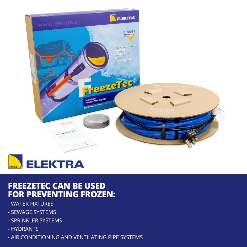 Elektra 2m Frost Protect Freezing Condensate Pipe - Condenser Boiler