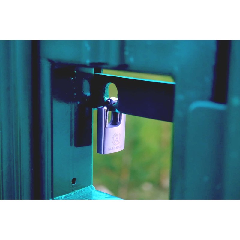 Magmaus® SDL/50 [Never-Rust] Outdoor Padlock Heavy Duty Waterproof - [High