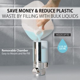 Better Living Products Aviva, 1-Chamber, Chrome