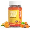 EAZGOO Turmeric Curcumin Gummies 500mg for Adults, with Black 60