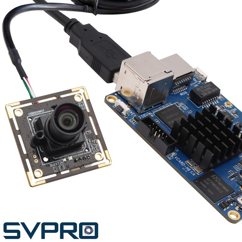 Svpro 5MP USB Camera Module Wide Angle Board Camera with