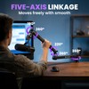 CAHAYA Desk Mount Mic Arm, Low Profile Boom Stand for