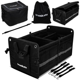 Trunk Organizer for Car, SUV, Truck | 3-1 with Cooler, Protective Cover, and Carry Bag | Transform Your Car Organizer and Storage Experience