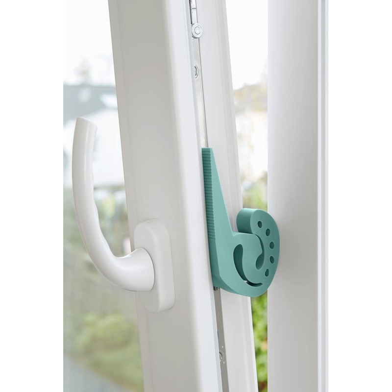 WENKO Multi-STOP® Door Stop and Window Stopper Mint - Clamp