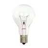 Satco S2744 120V Intermediate Base 40-Watt A15 Light Bulb, Clear
