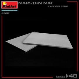 Mini Art 49017 1:48 Marston Matte Runway - Faithful Replica, Model Building, Plastic Kit, Crafts, Hobby, Gluing, Model Kit, Assembly, Unpainted