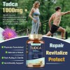Totaria Tudca 1000mg + Cardo Mariano Con 120 Caps Hecho