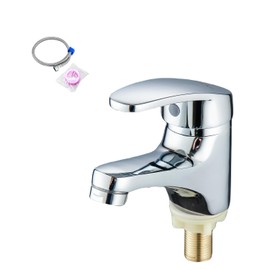 Ponorka Single Faucet for Washrooms, Toilet Faucet, Hand Wash Faucet, Standing Faucet, Washbasin, Water Faucet Washing Bowl Faucet, 1 Hole, Single Lever Type, Easy Installation, Includes Installation