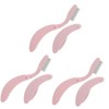 Housoutil Sets Multi-functional Eyebrow Lash Tool Portable Metal Eyelash Comb