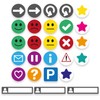 Magstick Whiteboard Accessories Magnets I 27 Pieces I DIN A4