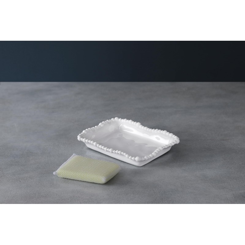 VIDA Alegria Kitchen Sponge Holder (White)