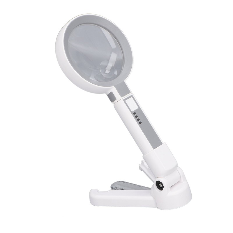 Magnifying Glass 5X 11X 18 LED Rechargeable 3 Brightness Levels