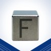 Tungsten Engraved Cube - 0.5" (F)