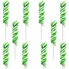 St. Patrick's Day Twist Lollipops 12-Pack, Party Favor Box, Individually