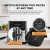 Ydyisoei 2 Pack Air Fryer Accessories Grill Pan Crisper Plate