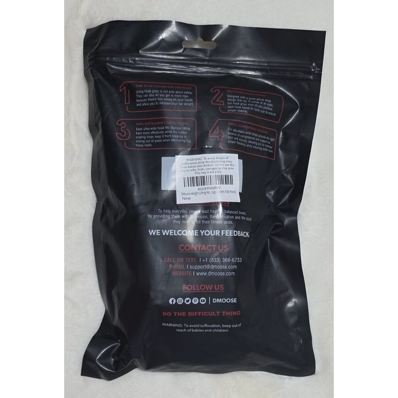 DMoose Weightlifting Hooks